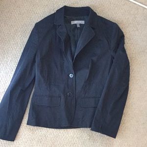 Croft and barrow black blazer size 8